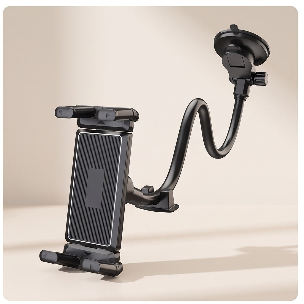 Car Tablet Holder — Dashboard & Windscreen Mount