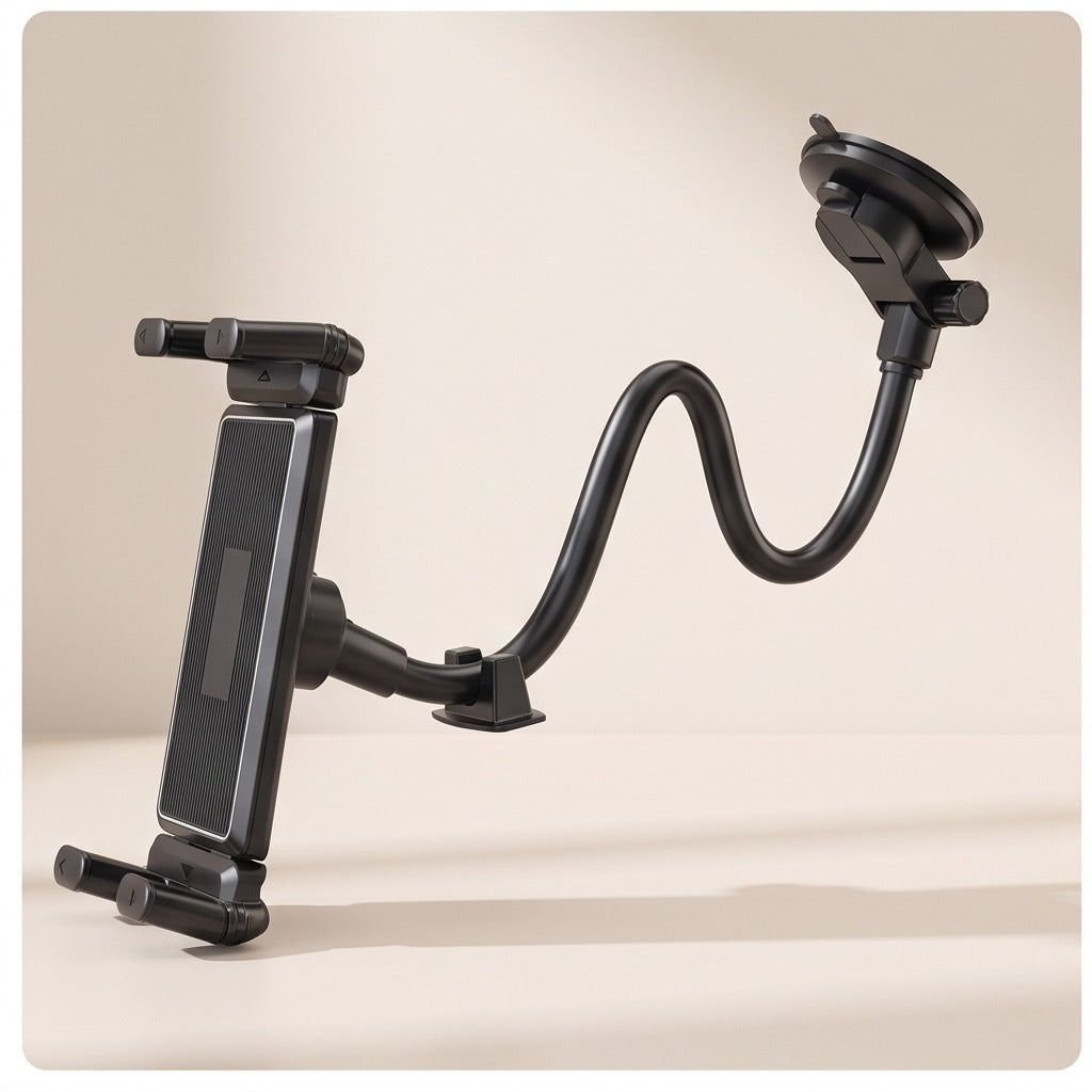 Car Tablet Holder — Dashboard & Windscreen Mount