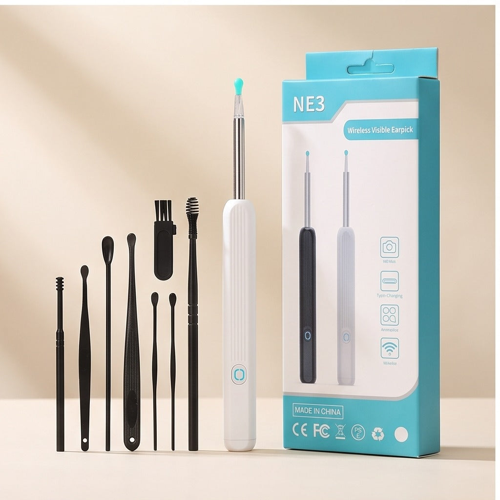 Ear Wax Removal Tool with HD Camera & Light