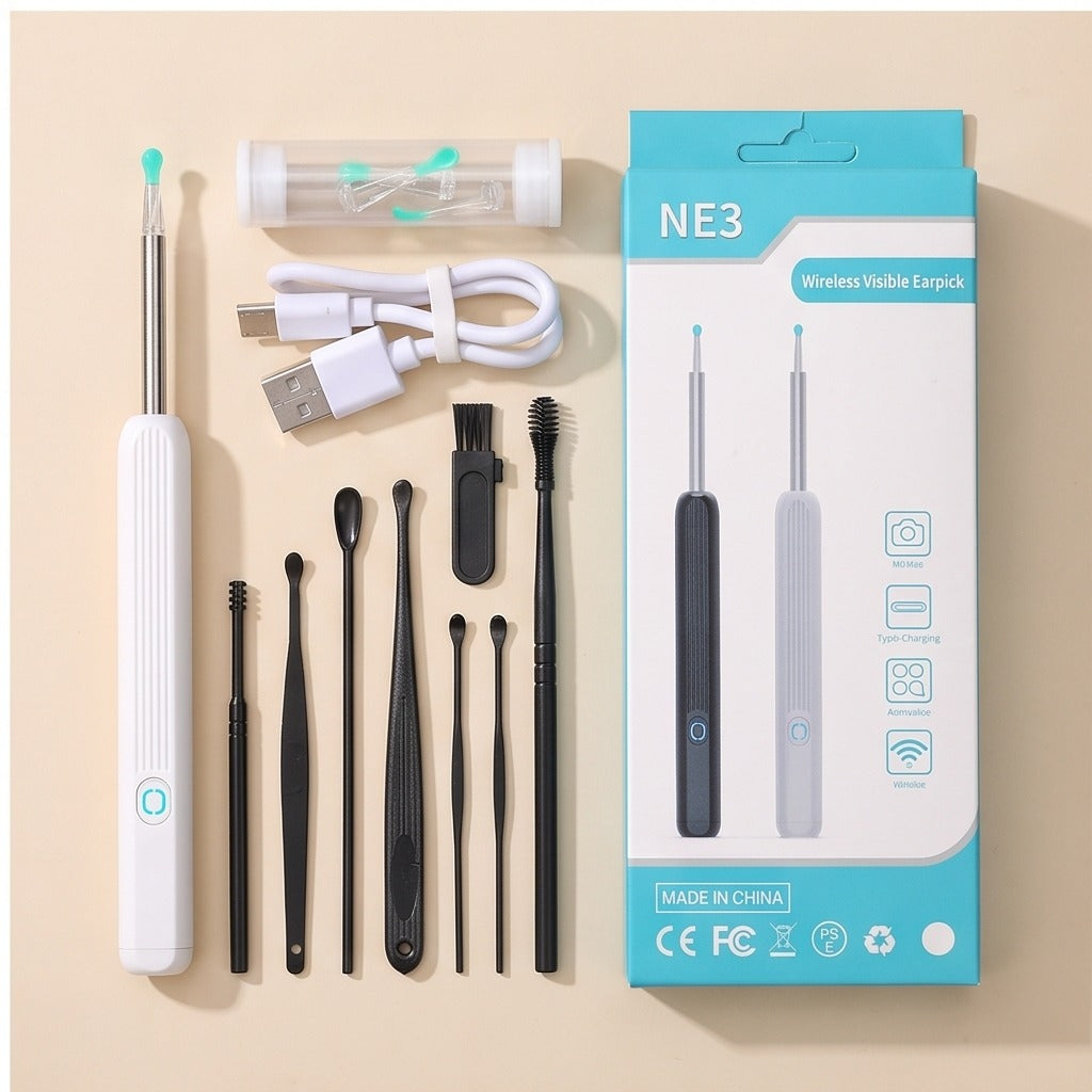 Ear Wax Removal Tool with HD Camera & Light