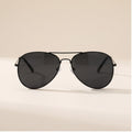 Polarised Pilot Sunglasses — Vintage Mirror Lens