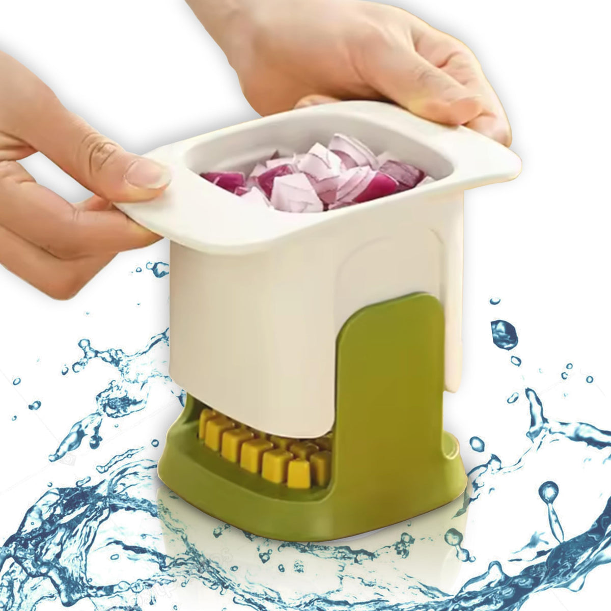 Cup slicer fruit and vegetable chopper cup